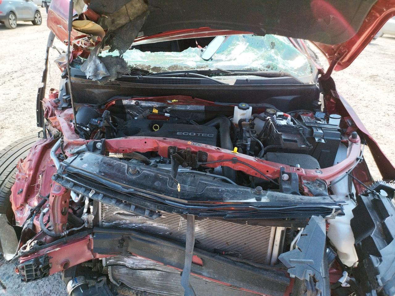 2022 Chevrolet Equinox VIN 3GNAXMEV1NS106170 Copart auction photo, all over / undercarriage damage thumbnail 7