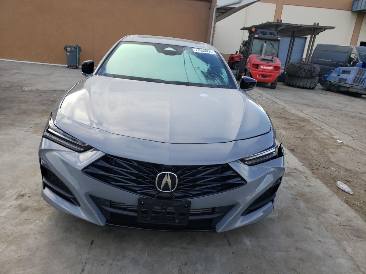 2024 Acura TLX VIN 19UUB6F59RA000539 Copart auction photo, front end / rear end damage thumbnail 5