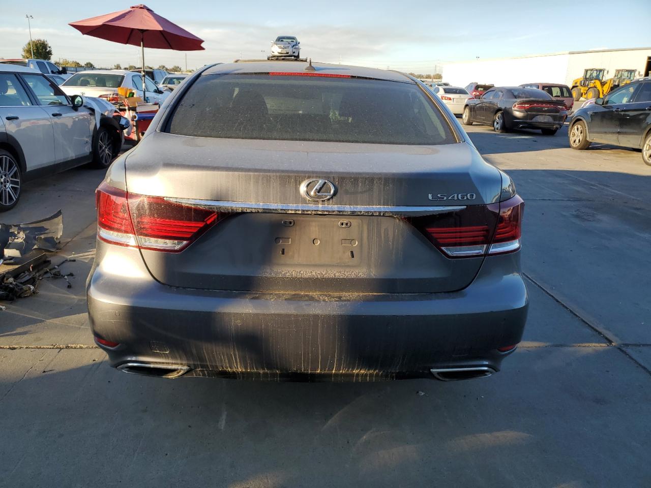 2013 Lexus LS VIN JTHBL1EF6D5116748 Copart auction photo, front end damage thumbnail 6