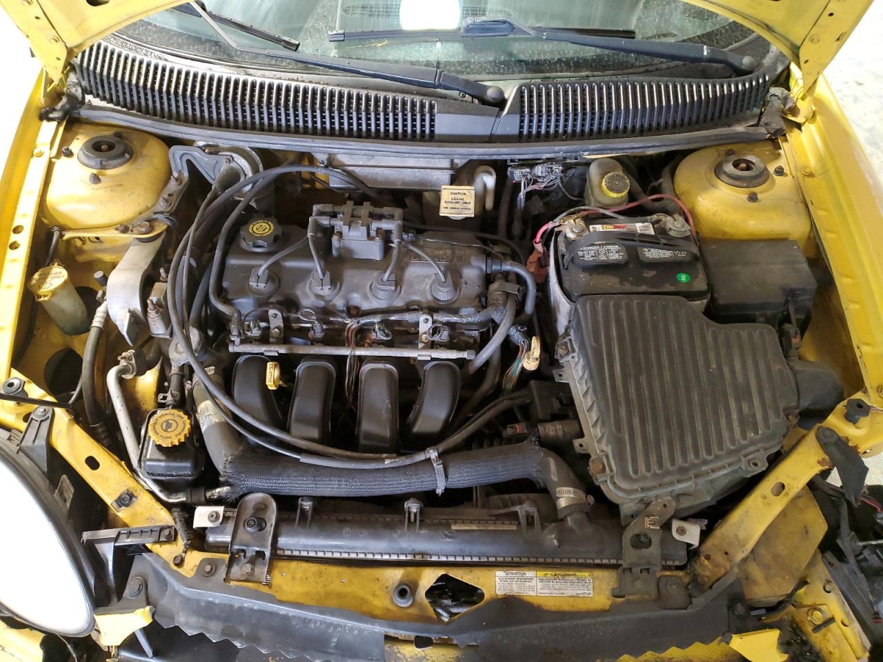 2004 Dodge Neon VIN 1B3ES56C44D501813 Copart auction photo, front end / rear end damage thumbnail 11
