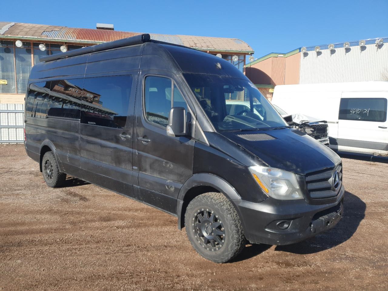 2015 Mercedes-Benz Sprinter VIN WDZPE8CC9FP167994 Copart auction photo, minor dent/scratches damage thumbnail 4