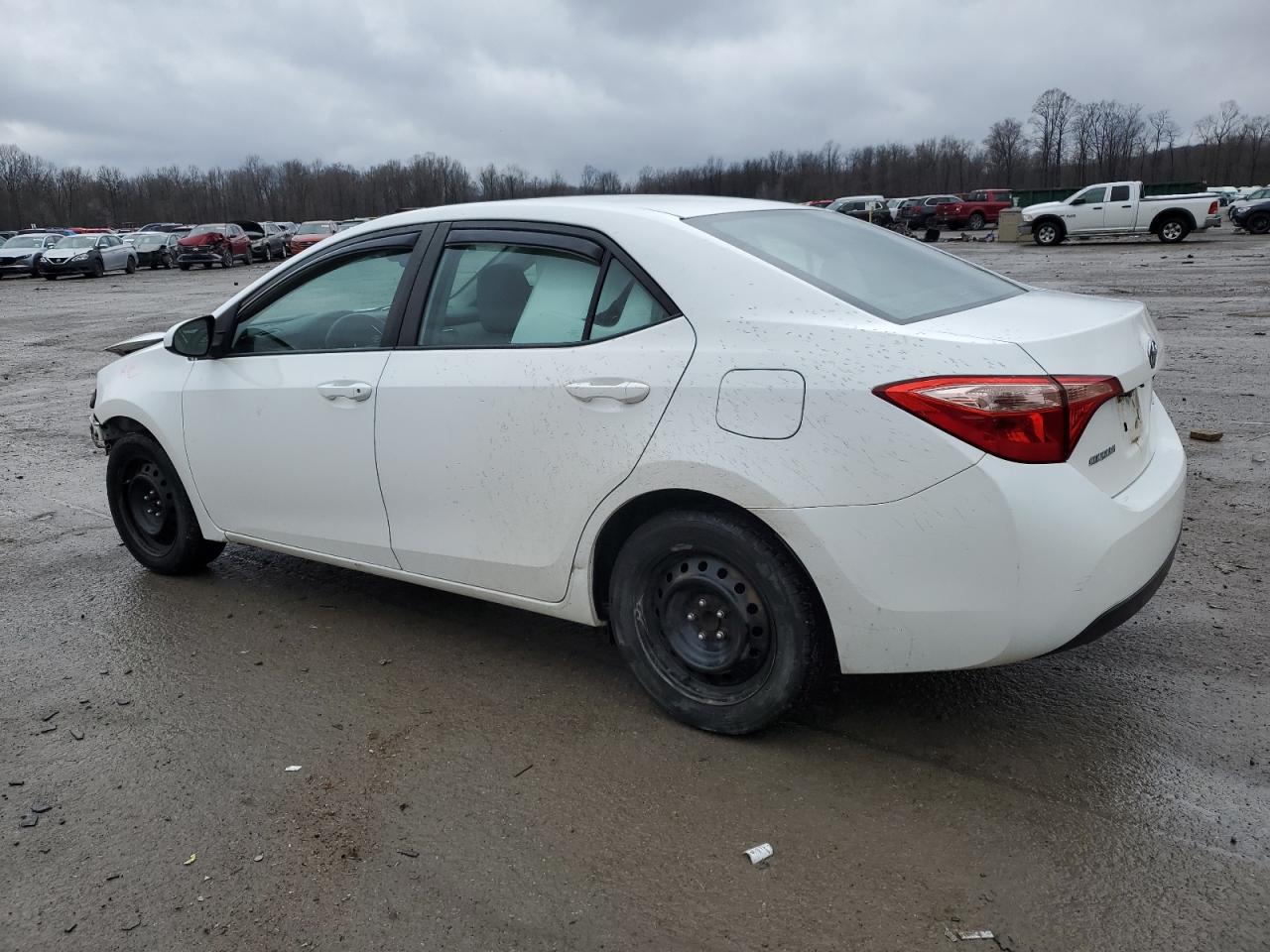2017 Toyota Corolla VIN 5YFBURHEXHP580912 Copart auction photo, front end / side damage thumbnail 2