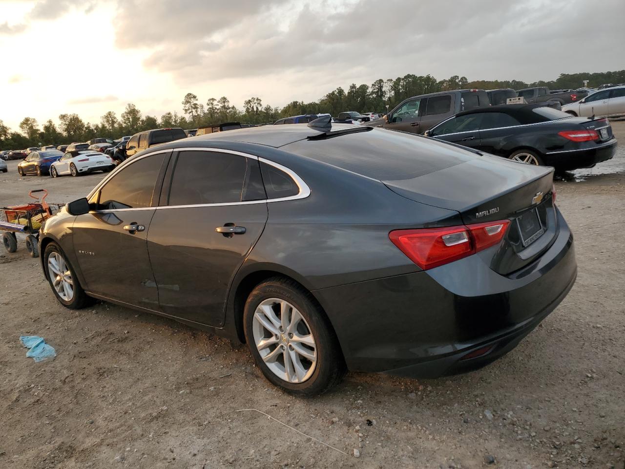 2018 Chevrolet Malibu VIN 1G1ZD5ST7JF141123 Copart auction photo, side damage thumbnail 2