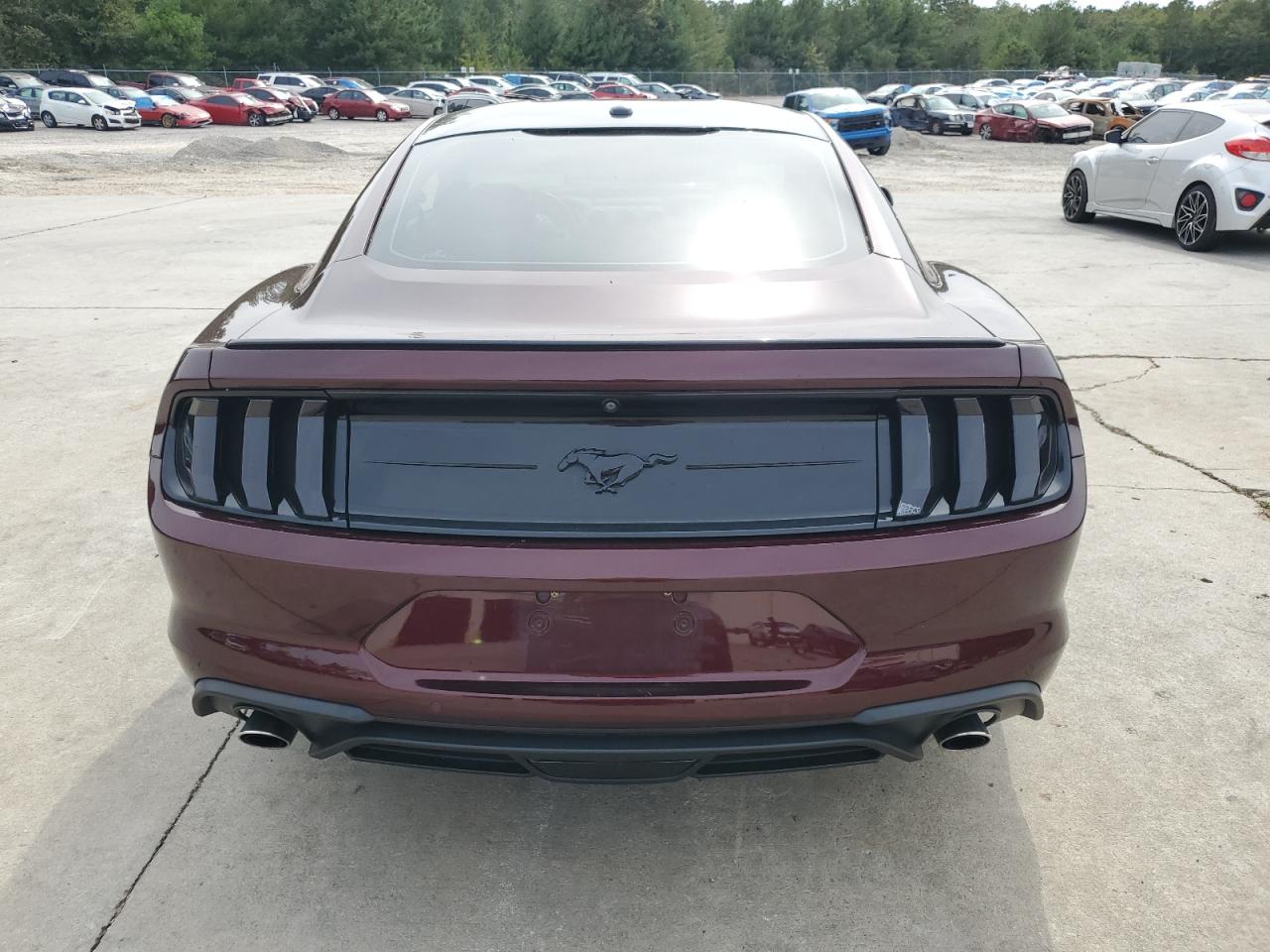 2018 Ford Mustang VIN 1FA6P8TH2J5138123 Copart auction photo, front end damage thumbnail 6