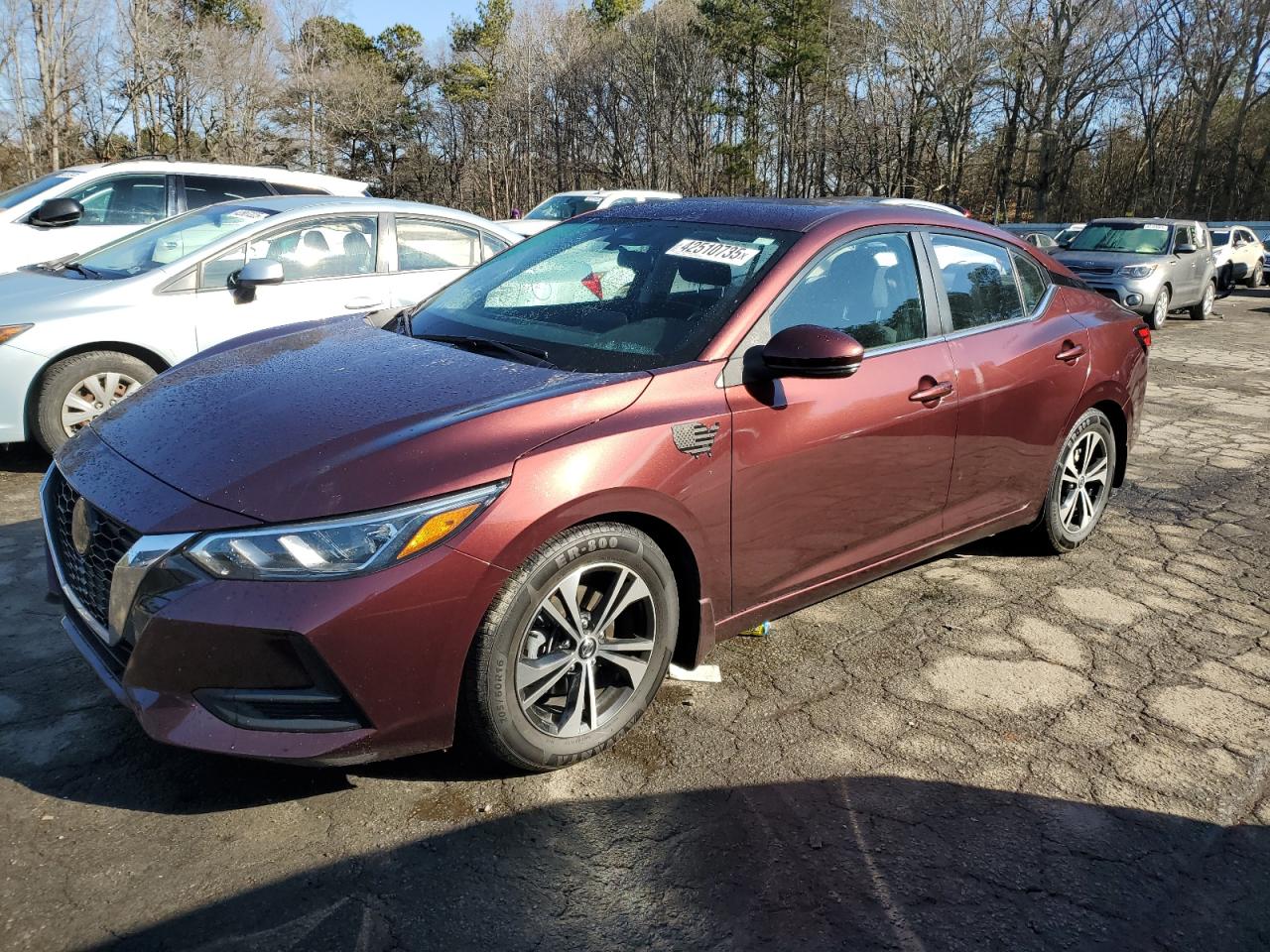 2020 Nissan Sentra VIN 3N1AB8CV5LY277485