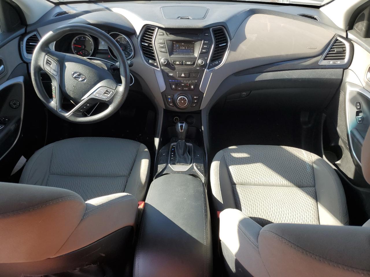 2016 Hyundai Santa Fe VIN KM8SM4HF6GU155020 Copart auction photo, undercarriage damage thumbnail 8