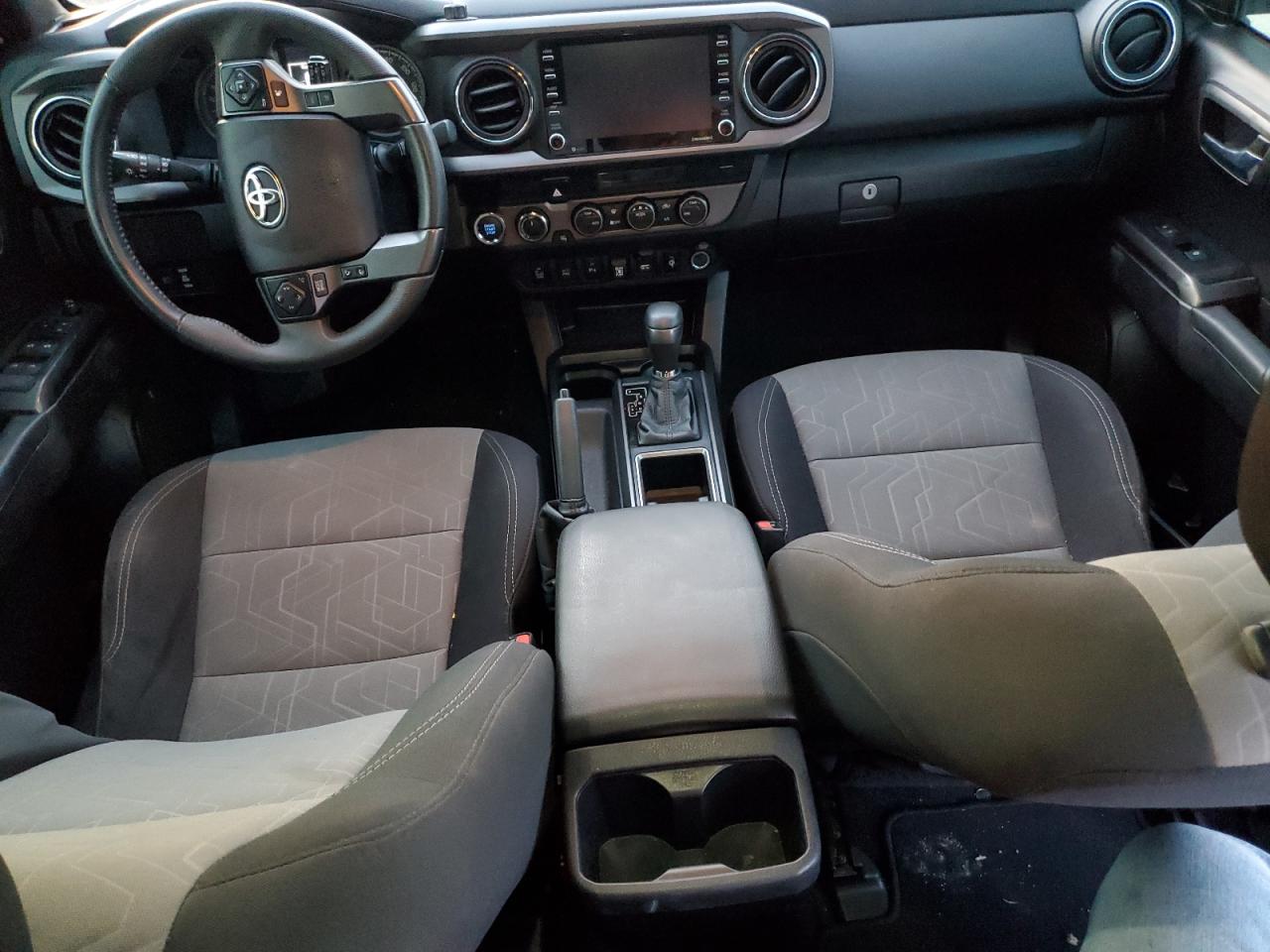 2021 Toyota Tacoma VIN 5TFDZ5BN8MX062787 Copart auction photo, all over damage thumbnail 8
