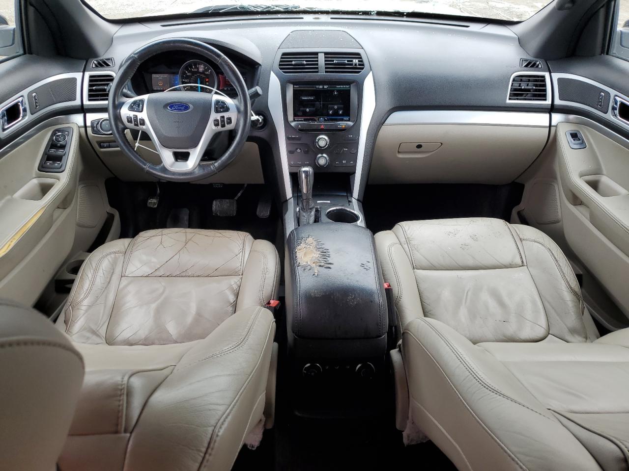 2014 Ford Explorer VIN 1FM5K7D9XEGA32949 Copart auction photo, front end / minor dent/scratches damage thumbnail 8