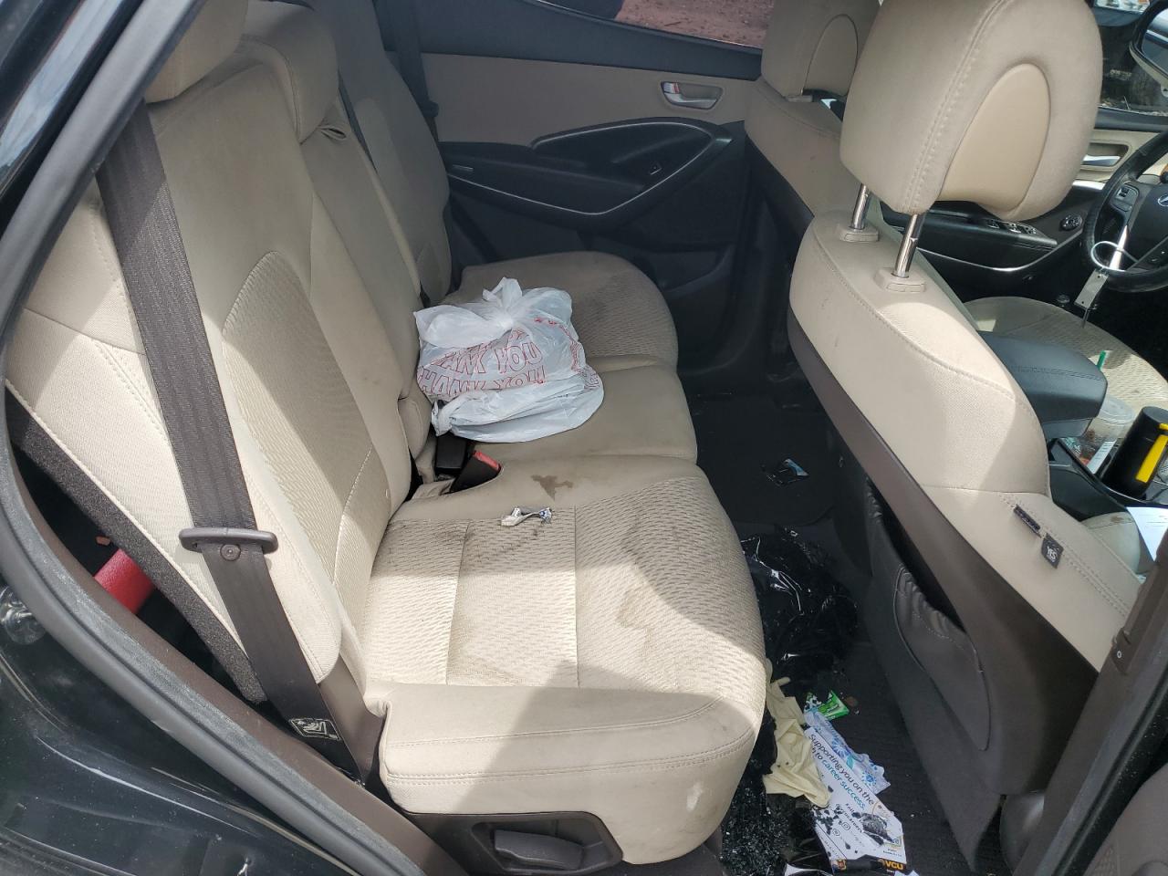 2014 Hyundai Santa Fe VIN 5XYZU3LB4EG227378 Copart auction photo, all over damage thumbnail 10
