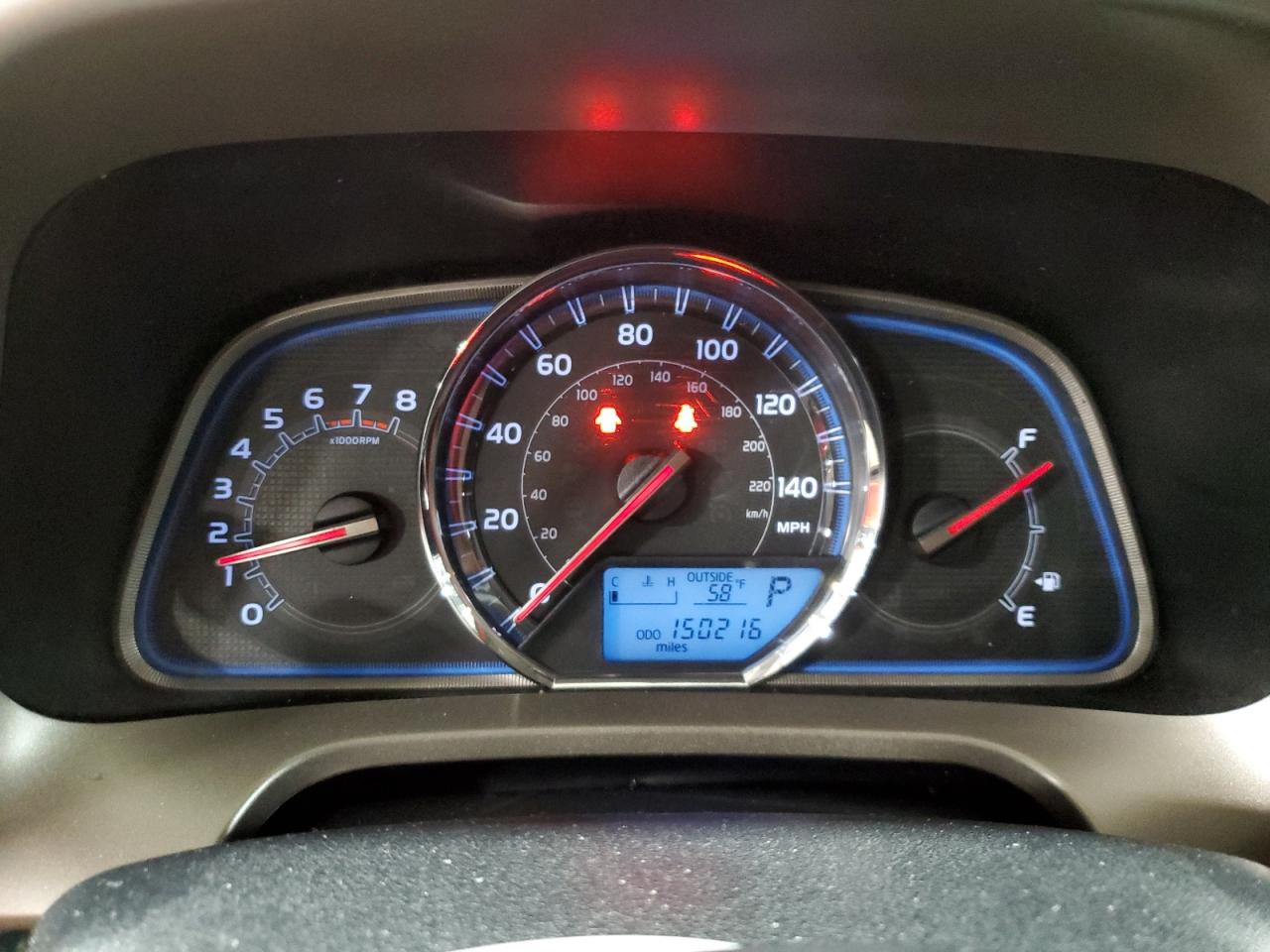 2013 Toyota RAV 4 VIN 2T3DFREV0DW083357 Copart auction photo, front end / hail damage thumbnail 9