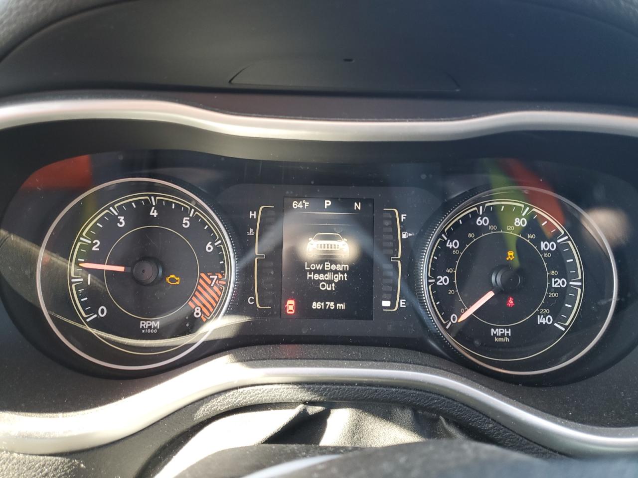 2014 Jeep Grand Cherokee VIN 1C4PJLCS5EW322129 Copart auction photo, front end damage thumbnail 9