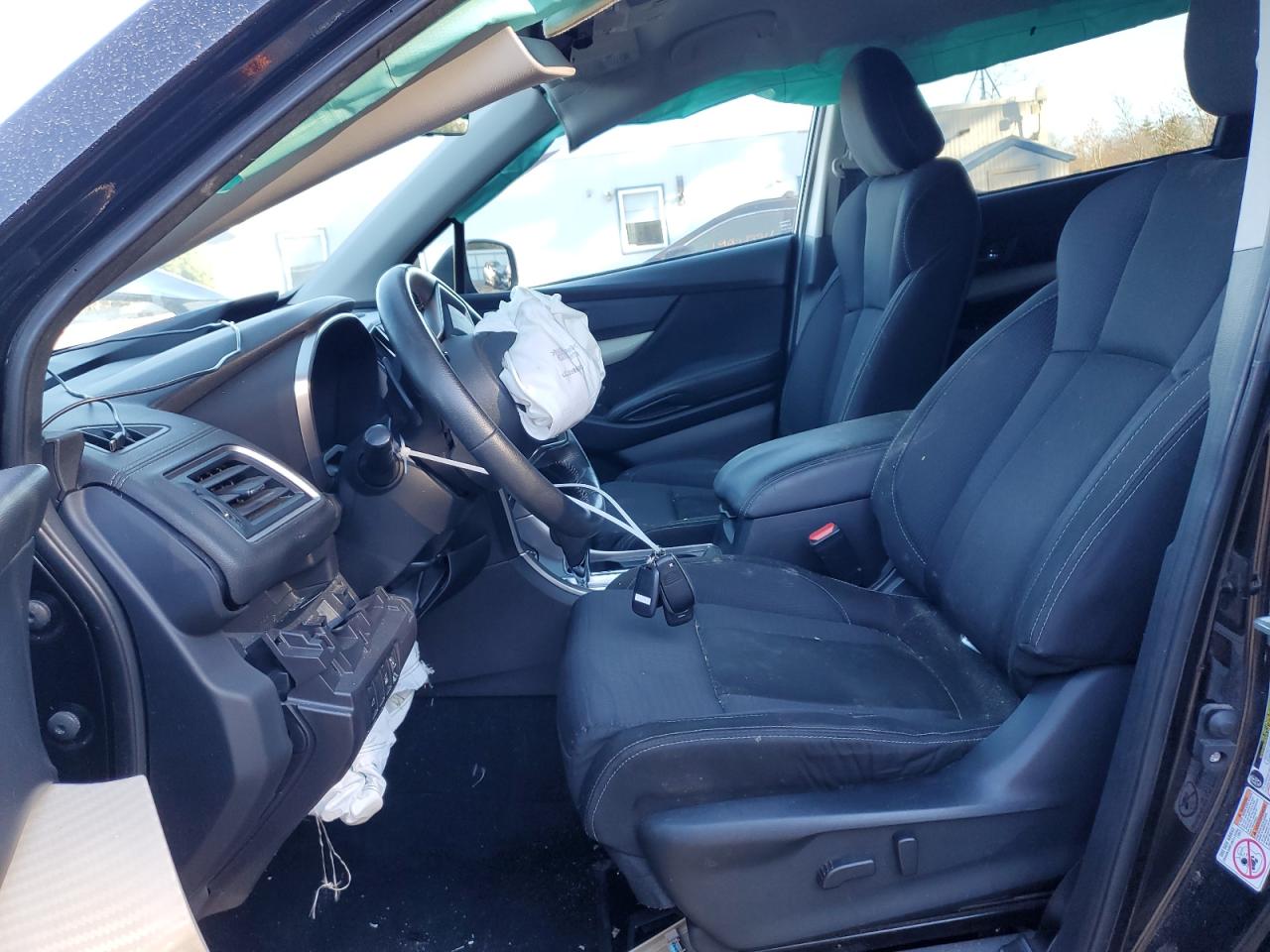 2019 Subaru Ascent VIN 4S4WMAFD8K3431567 Copart auction photo, front end / side damage thumbnail 7