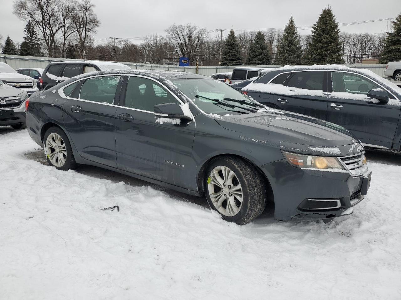 2014 Chevrolet Impala VIN 2G1125S35E9239486 Copart auction photo, side / minor dent/scratches damage thumbnail 4