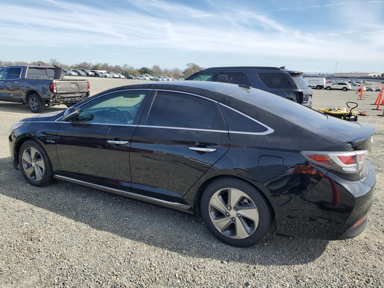 2016 Hyundai Sonata VIN KMHE34L14GA030269 Copart auction photo, minor dent/scratches damage thumbnail 2