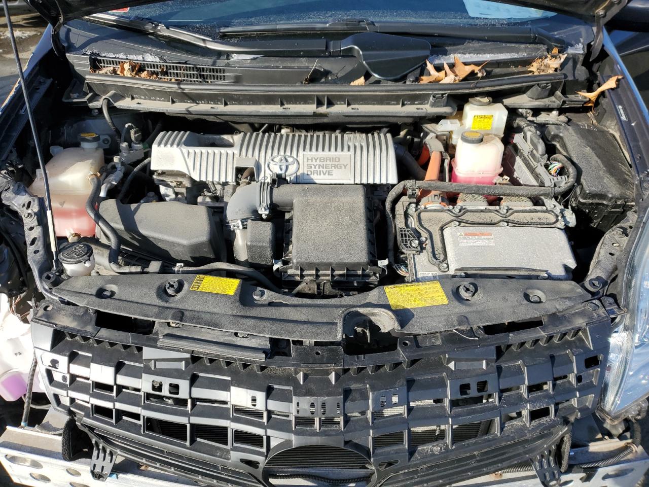2012 Toyota Prius VIN JTDKN3DU7C5388523 Copart auction photo, front end / rear end damage thumbnail 11