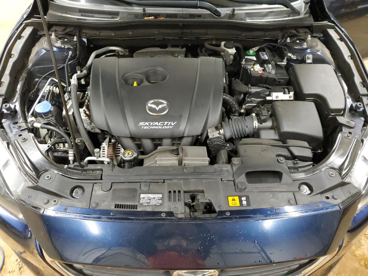 2018 Mazda 3 VIN 3MZBN1U70JM242435 Copart auction photo, rear end / undercarriage damage thumbnail 12