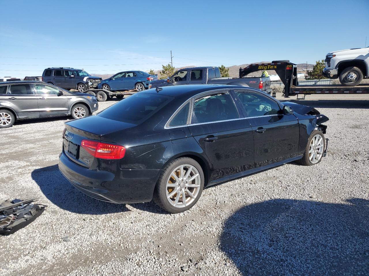 2015 Audi A4 VIN WAUFFAFL8FN029867 Copart auction photo, front end damage thumbnail 3