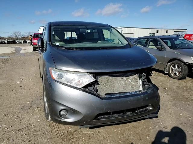 2015 Nissan Quest VIN JN8AE2KP4F9133672 Copart auction photo, front end / vandalism damage thumbnail 11