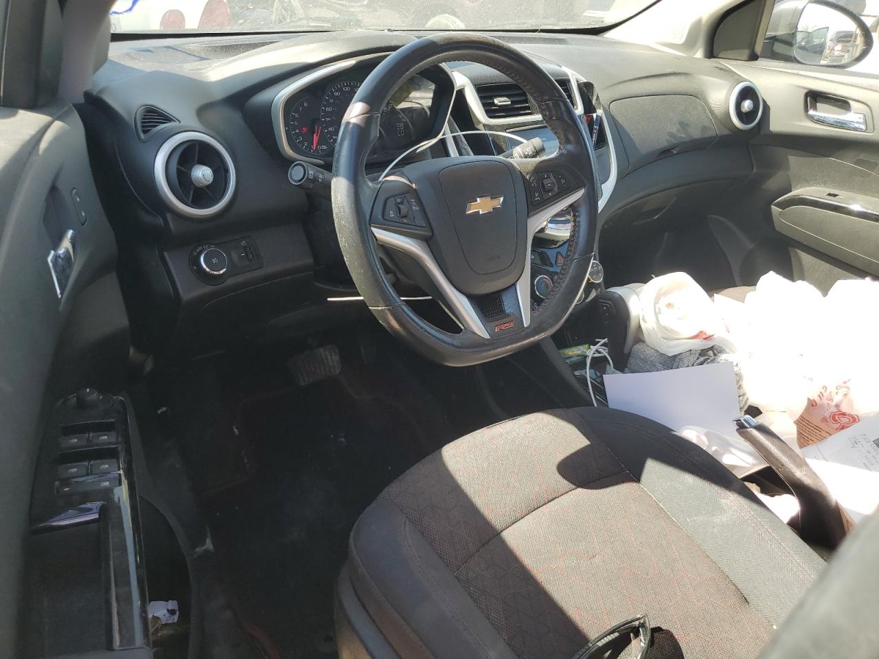 2017 Chevrolet Sonic VIN 1G1JD5SH7H4124014 Copart auction photo, side / minor dent/scratches damage thumbnail 8