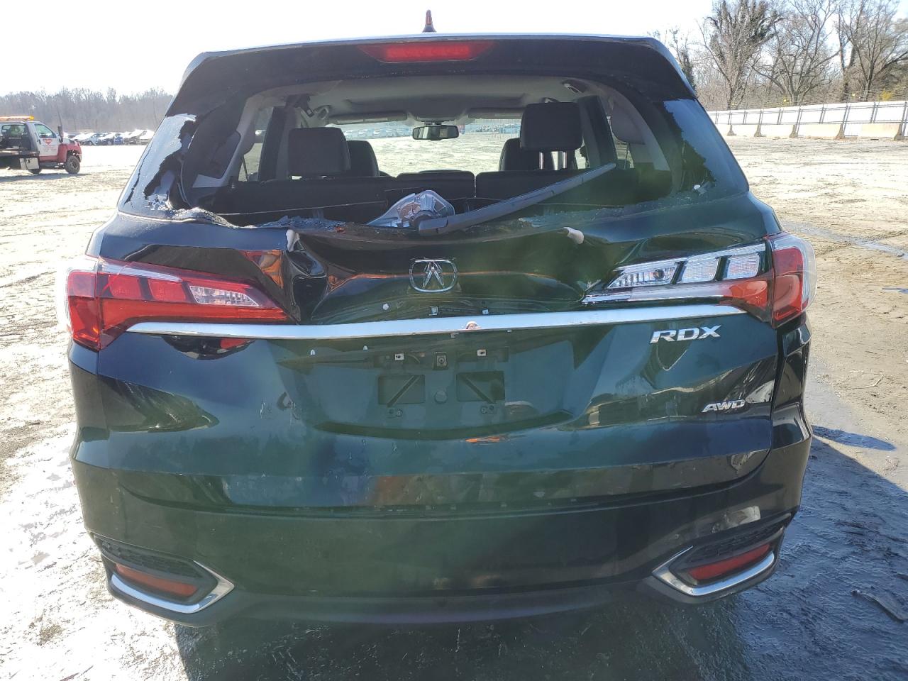 2016 Acura RDX VIN 5J8TB4H59GL023754 Copart auction photo, rear end damage thumbnail 6