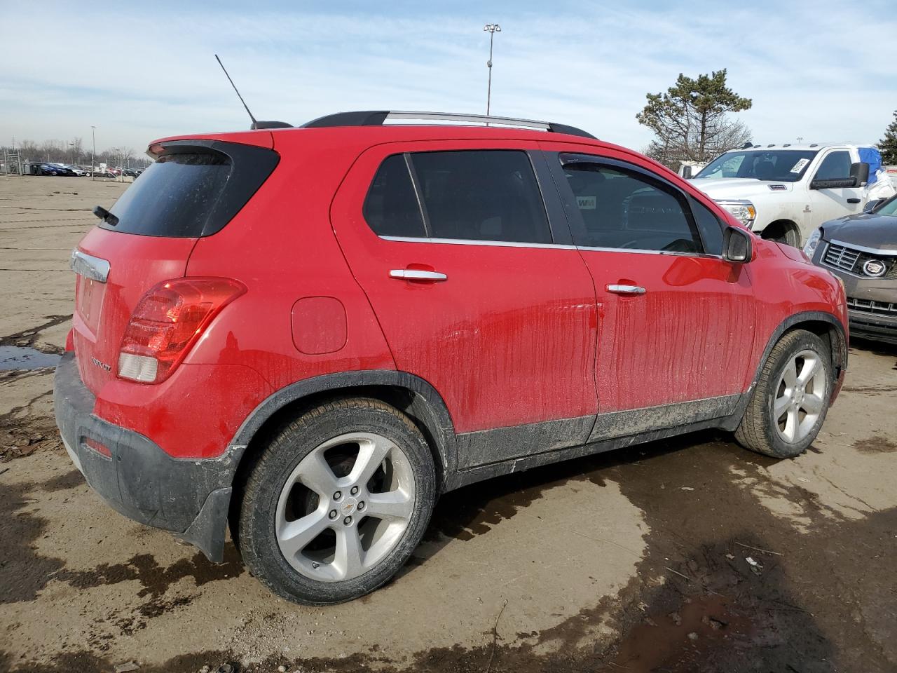 2015 Chevrolet Trax VIN KL7CJNSB8FB224813 Copart auction photo, front end damage thumbnail 3