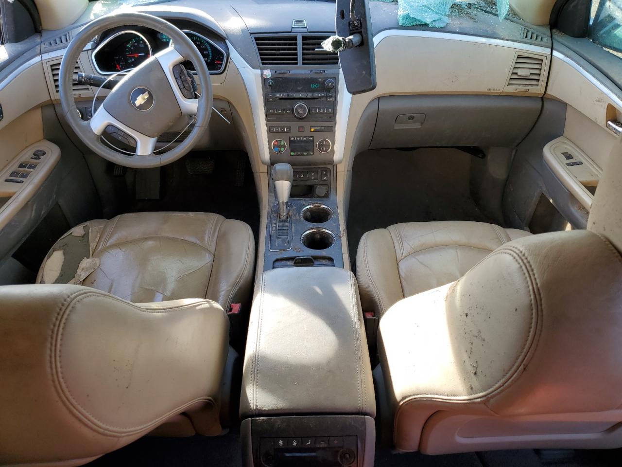 2010 Chevrolet Traverse VIN 1GNLRGED8AS105423 Copart auction photo, rollover damage thumbnail 8