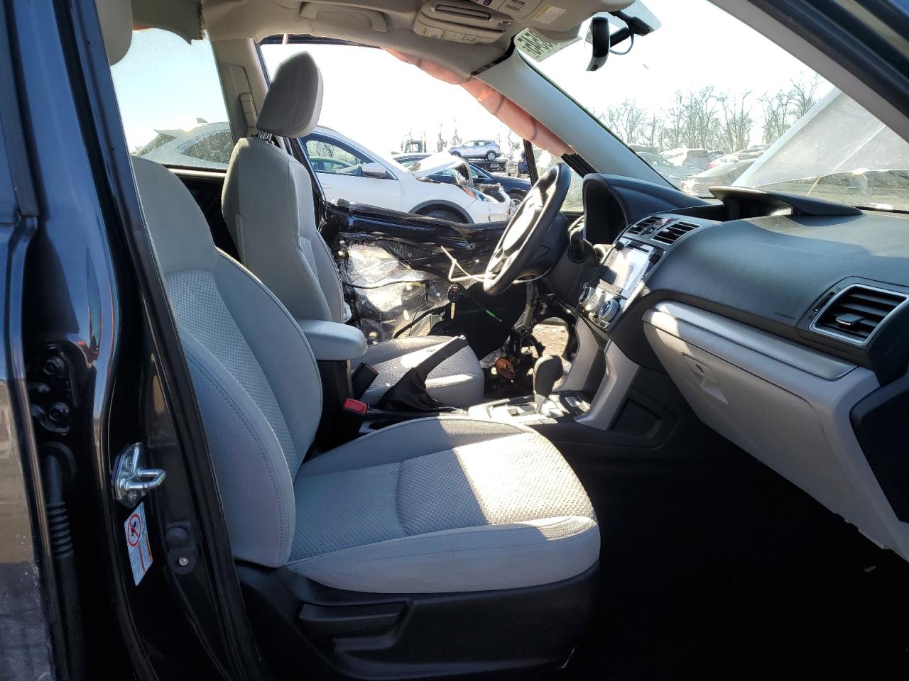 2018 Subaru Forester VIN JF2SJAGC0JH519176 Copart auction photo, undercarriage / all over damage thumbnail 7