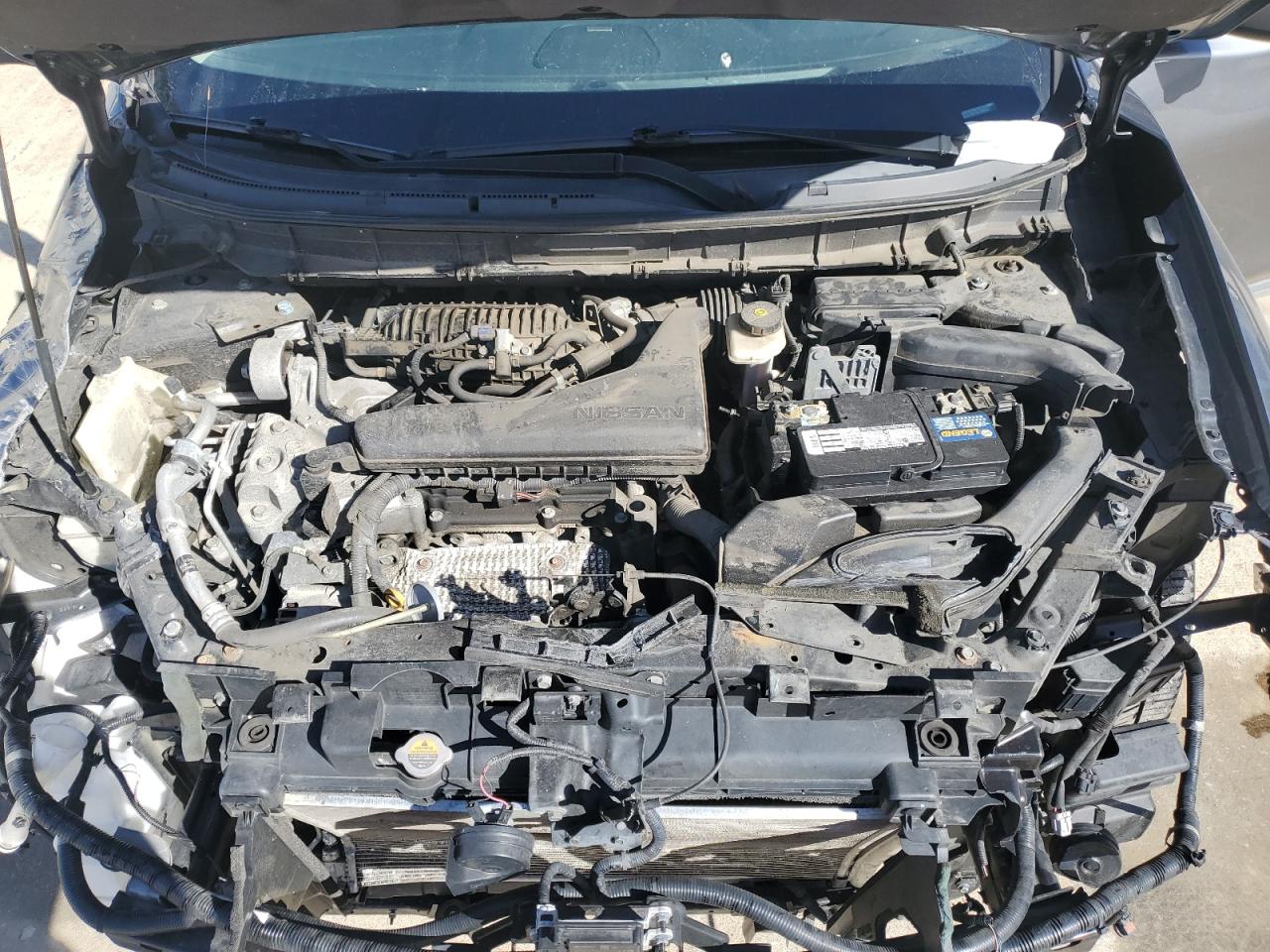 2019 Nissan Rogue VIN 5N1AT2MT7KC749323 Copart auction photo, front end / rear end damage thumbnail 12
