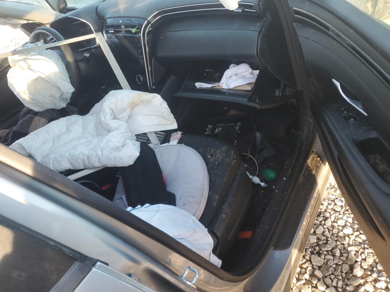 2022 Hyundai Tucson VIN KM8JB3AE9NU032550 Copart auction photo, rollover damage thumbnail 8