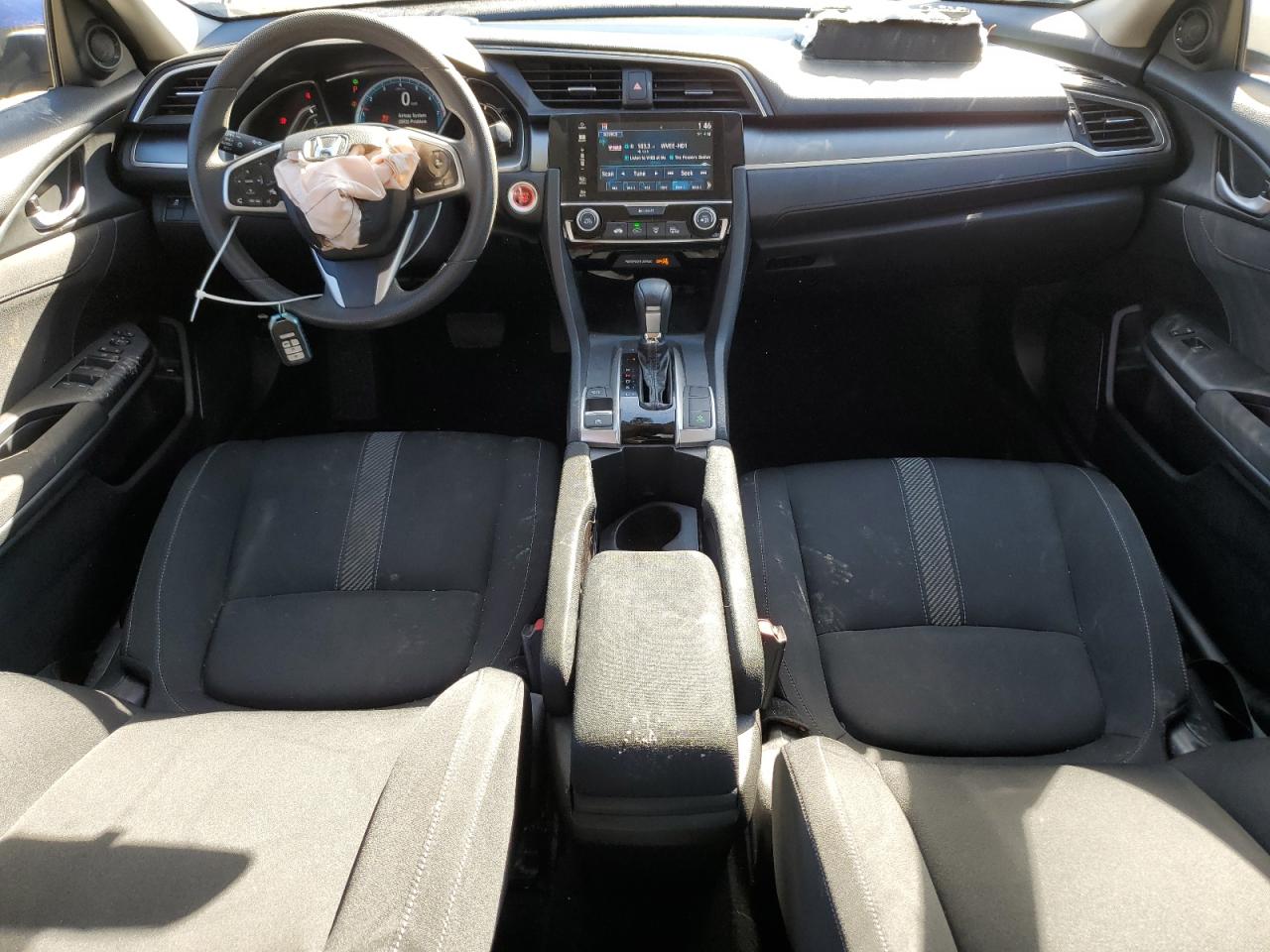 2018 Honda Civic VIN 2HGFC2F7XJH590045 Copart auction photo, front end / top/roof damage thumbnail 8