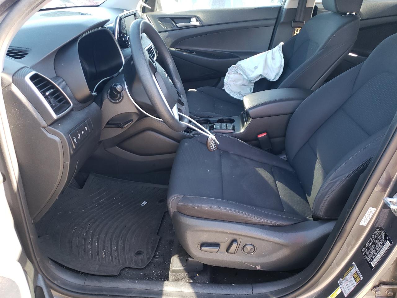 2019 Hyundai Tucson VIN KM8J33A43KU043866 Copart auction photo, side damage thumbnail 7