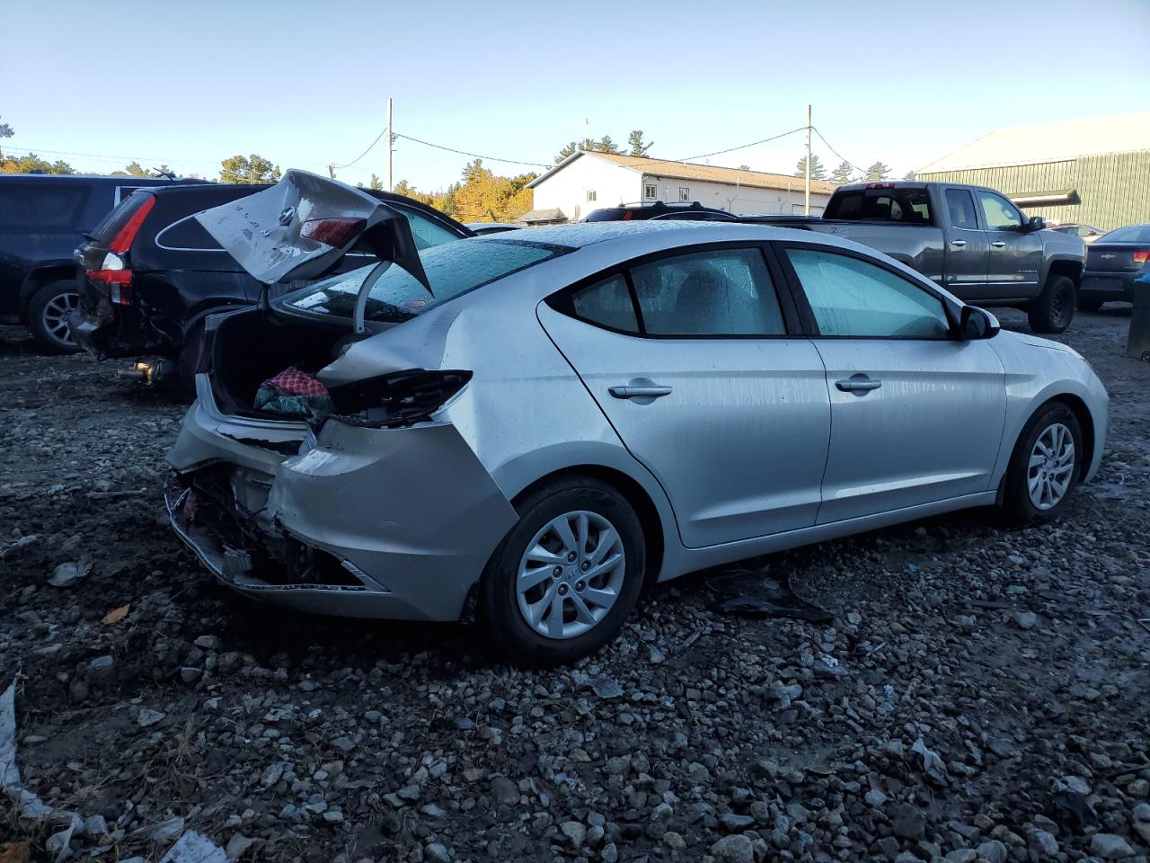 2020 Hyundai Elantra VIN 5NPD74LF3LH505042 Copart auction photo, rear end / minor dent/scratches damage thumbnail 3