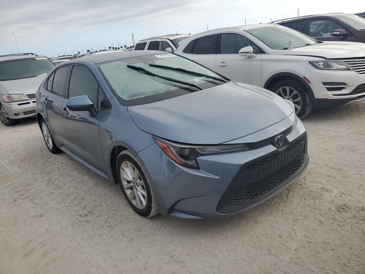 2021 Toyota Corolla VIN JTDVPMAE8MJ158900 Copart auction photo, water/flood damage thumbnail 4