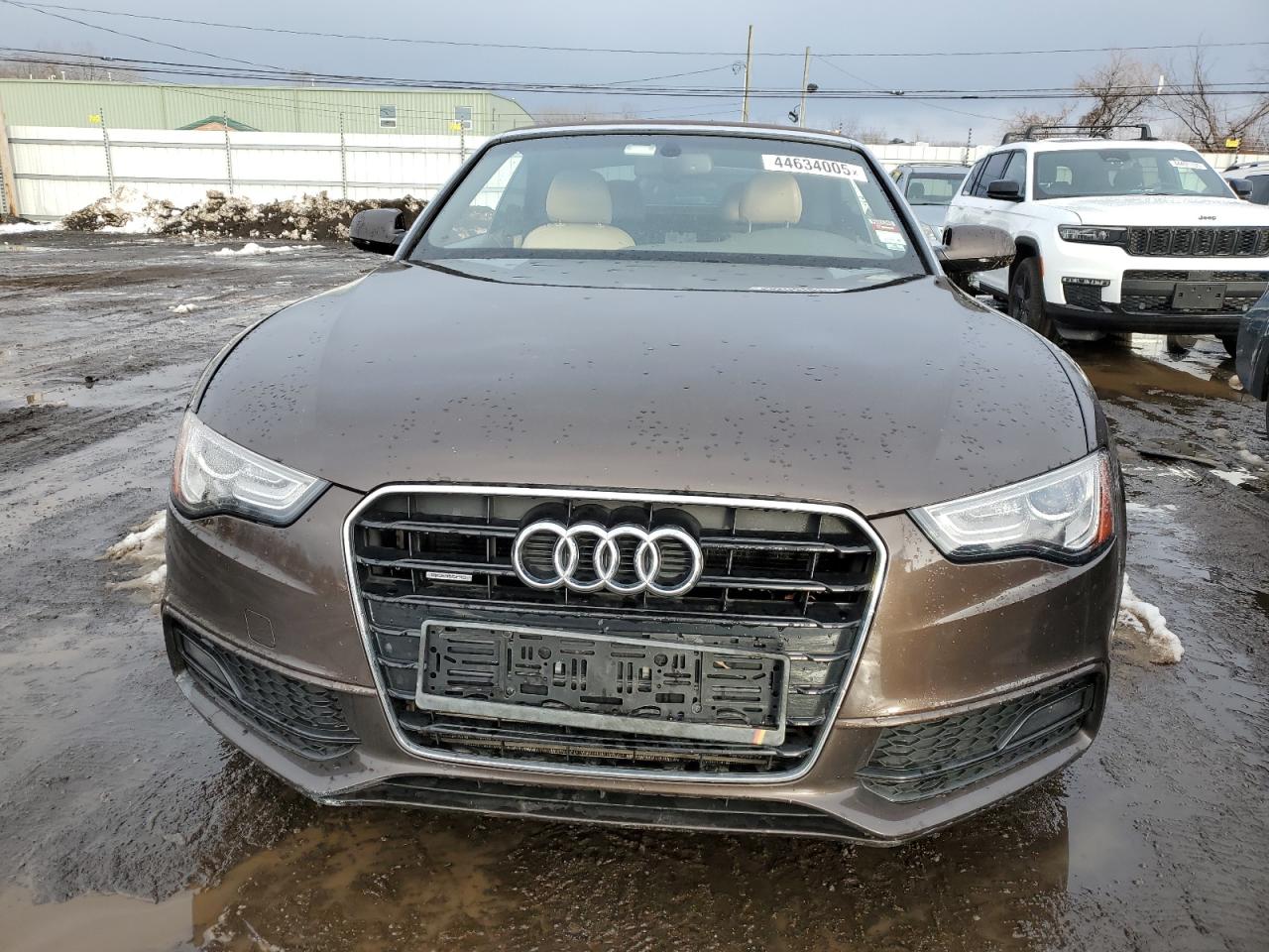 2015 Audi A5 VIN WAUMFAFHXFN001880 Copart auction photo, rear end damage thumbnail 5