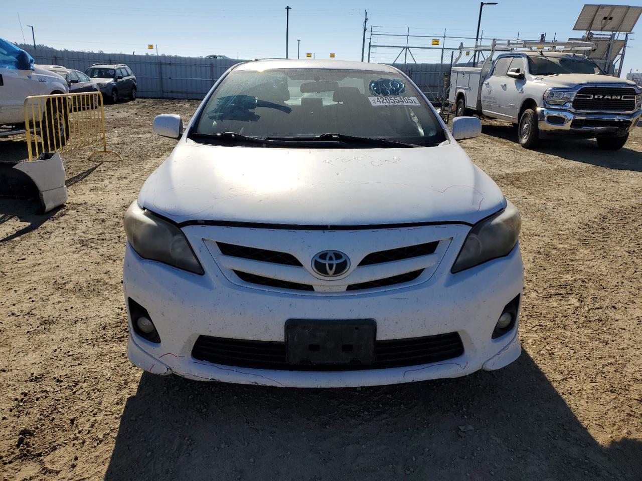 2011 Toyota Corolla VIN 2T1BU4EE5BC687204 Copart auction photo, rear end damage thumbnail 5