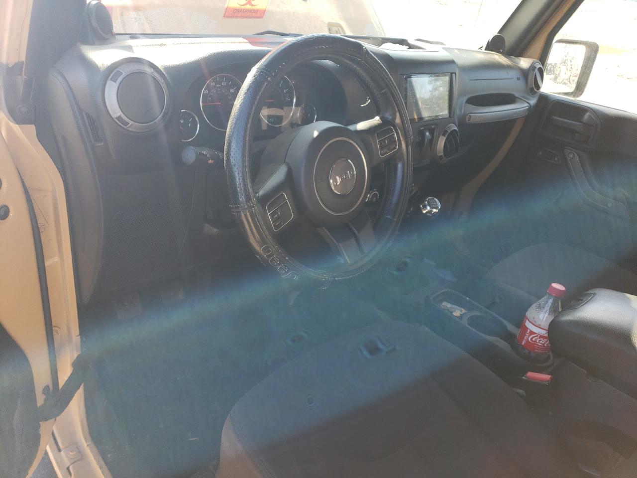 2013 Jeep Wrangler VIN 1C4AJWAG5DL638636 Copart auction photo, side / rear end damage thumbnail 8