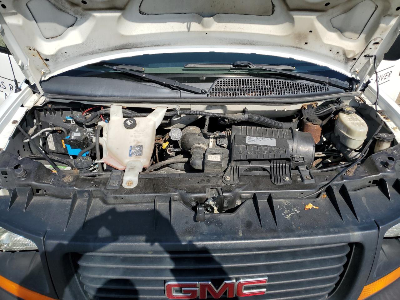 2017 GMC Savana VIN 1GTW7AFF5H1129347 Copart auction photo, rear end damage thumbnail 12