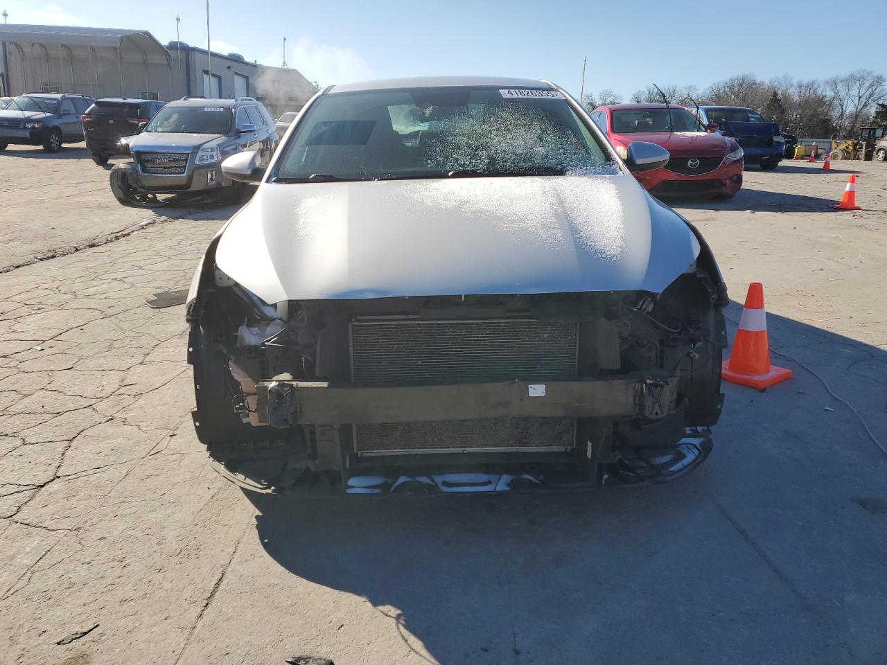 2021 KIA Forte VIN 3KPF24AD9ME333677 Copart auction photo, rear end / front end damage thumbnail 5