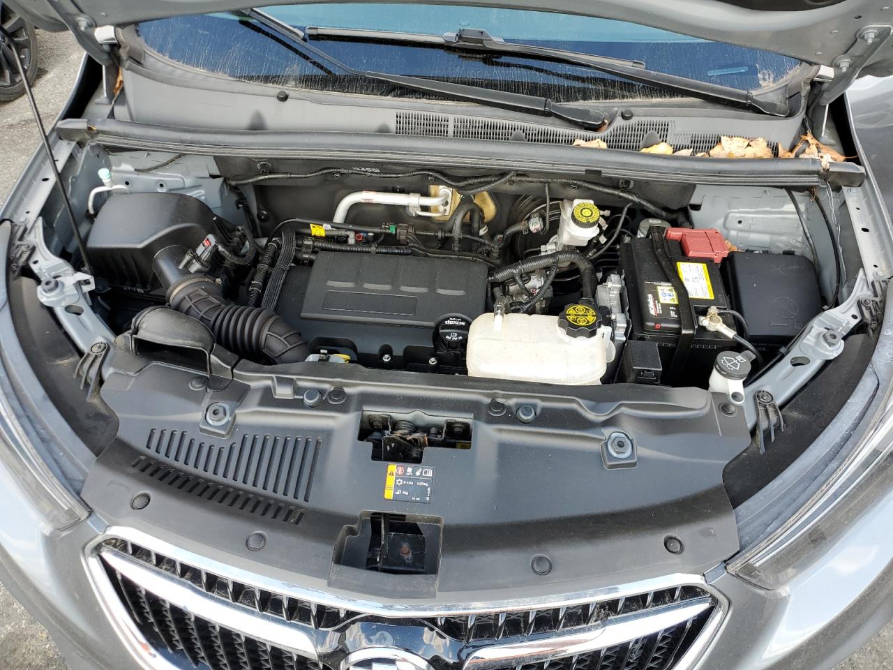 2020 Buick Encore VIN KL4CJESB7LB046143 Copart auction photo, front end / undercarriage damage thumbnail 11
