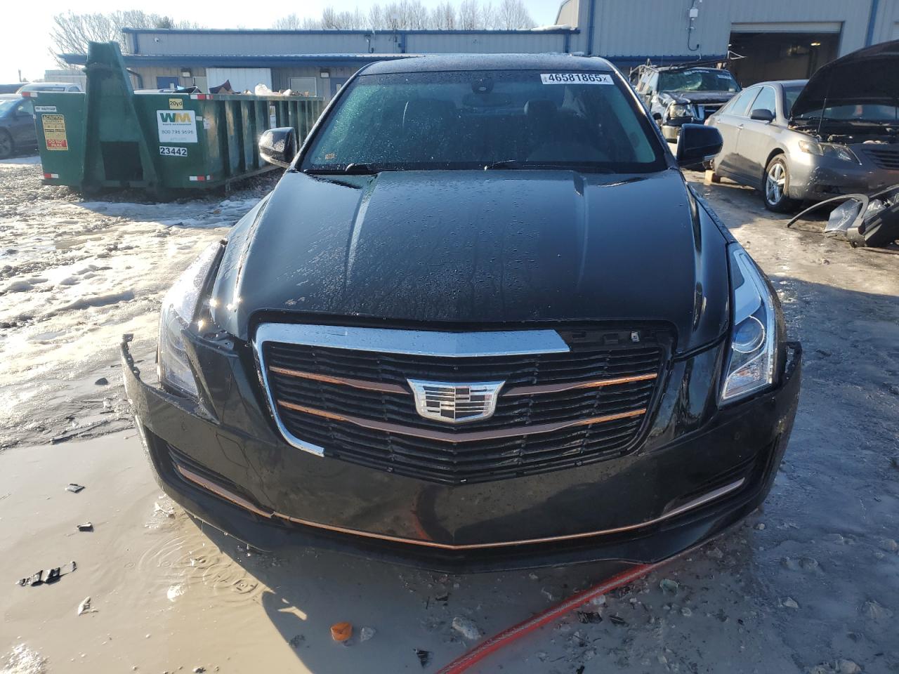 2015 Cadillac ATS VIN 1G6AH5RX8F0109344 Copart auction photo, front end damage thumbnail 5
