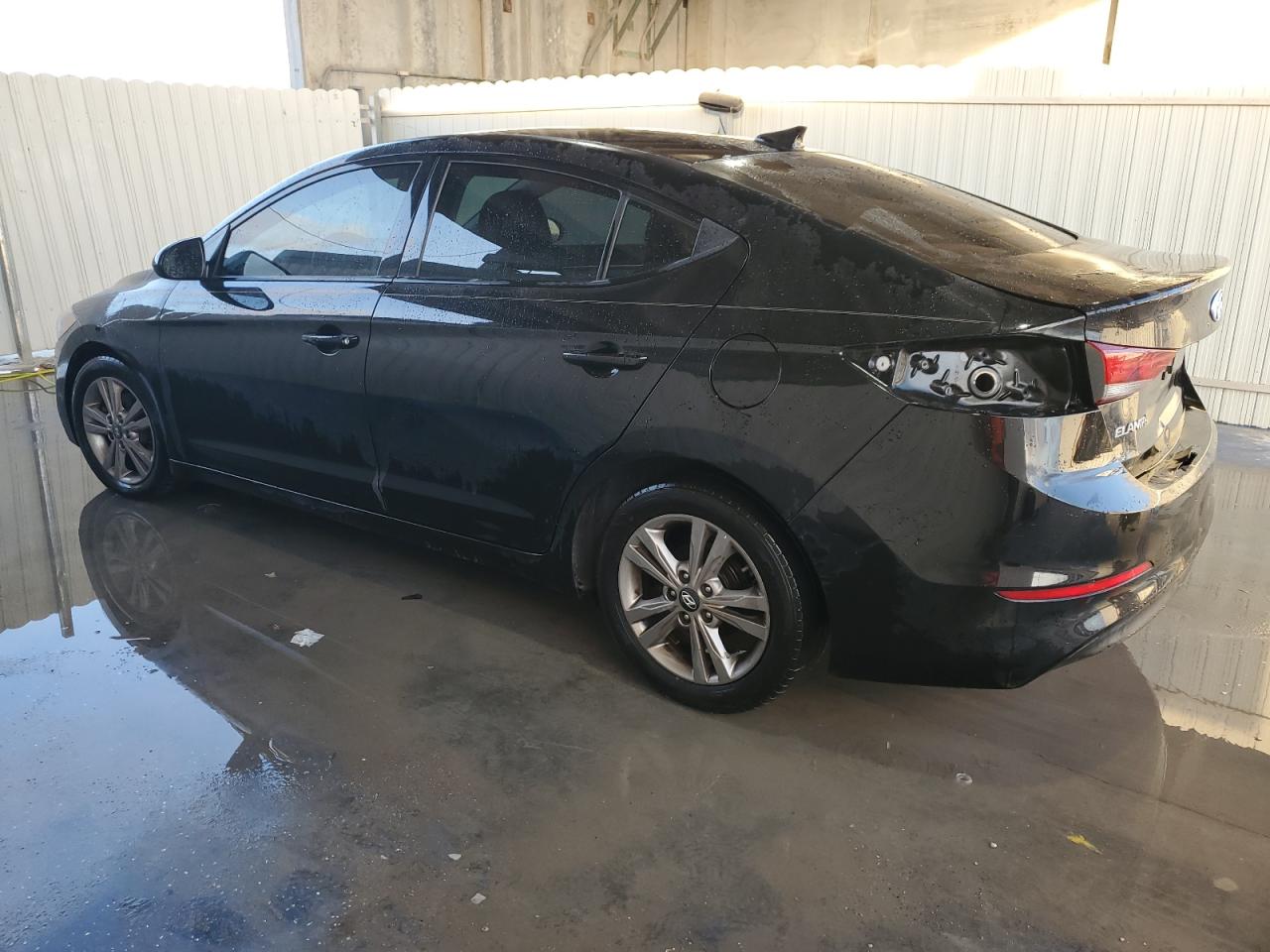 2017 Hyundai Elantra VIN 5NPD84LF3HH050049 Copart auction photo, rear end / minor dent/scratches damage thumbnail 2