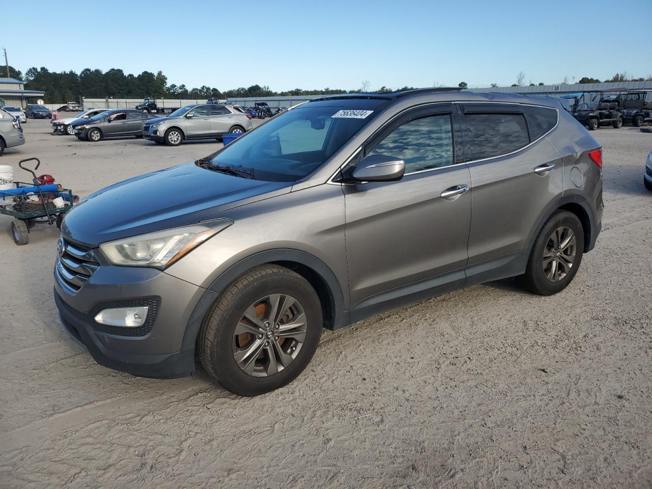 2013 Hyundai Santa Fe VIN 5XYZU3LB1DG073856