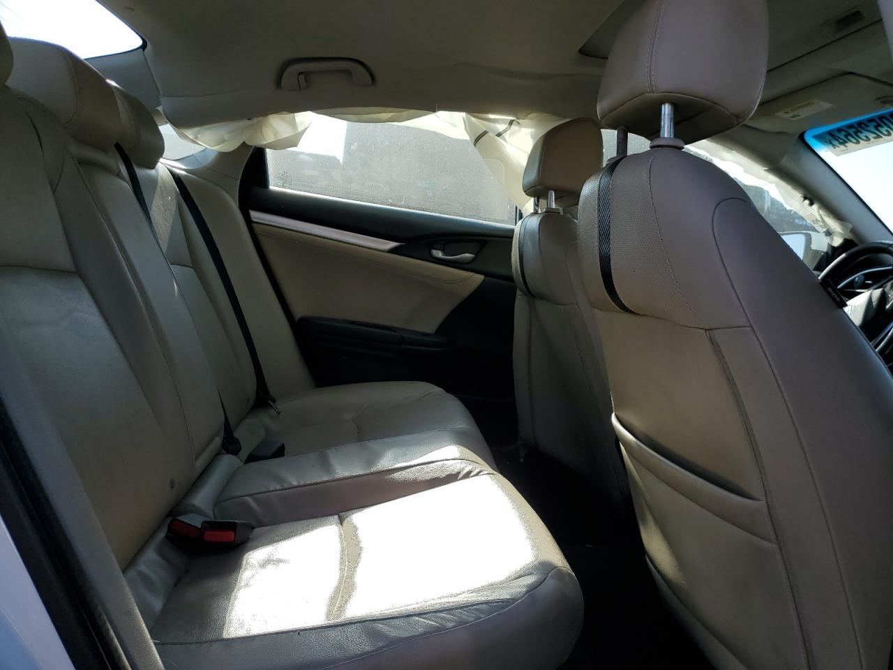 2016 Honda Civic VIN 2HGFC1F75GH646413 Copart auction photo, side / rear end damage thumbnail 10