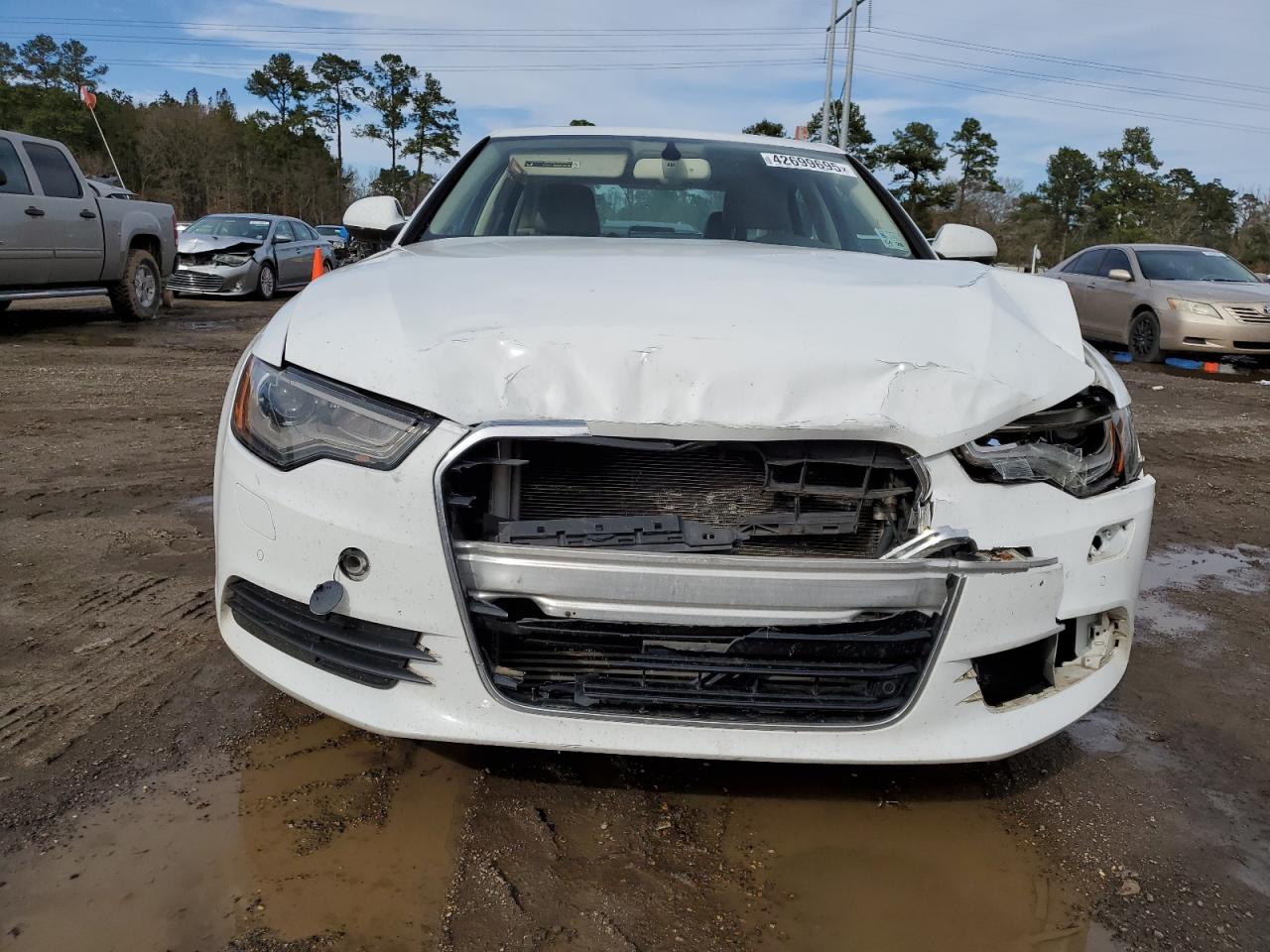 2014 Audi A6 VIN WAUGFAFC5EN144106 Copart auction photo, front end damage thumbnail 5