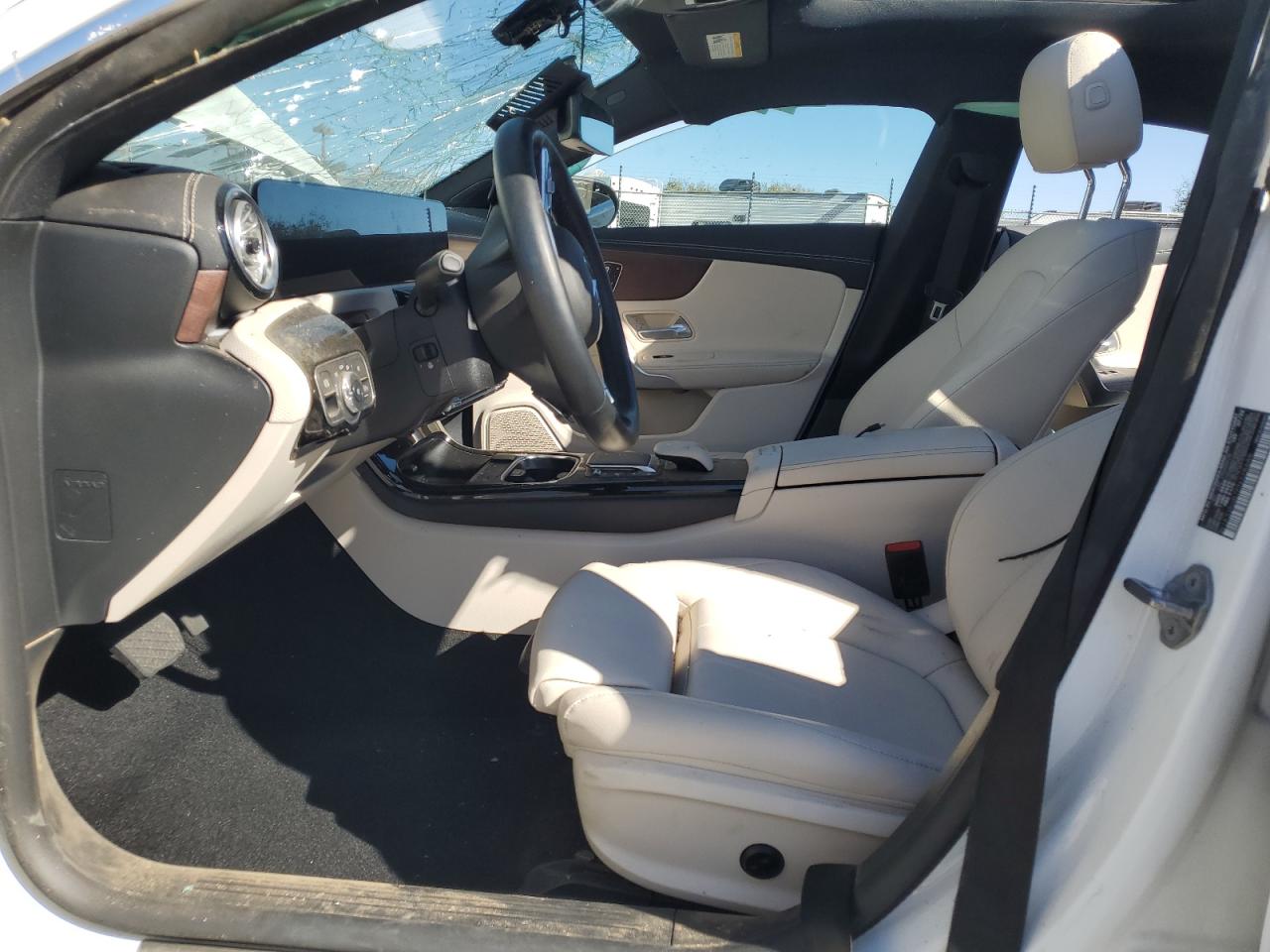 2023 Mercedes-Benz CLA-klasse VIN W1K5J4GB7PN328648 Copart auction photo, rollover damage thumbnail 7