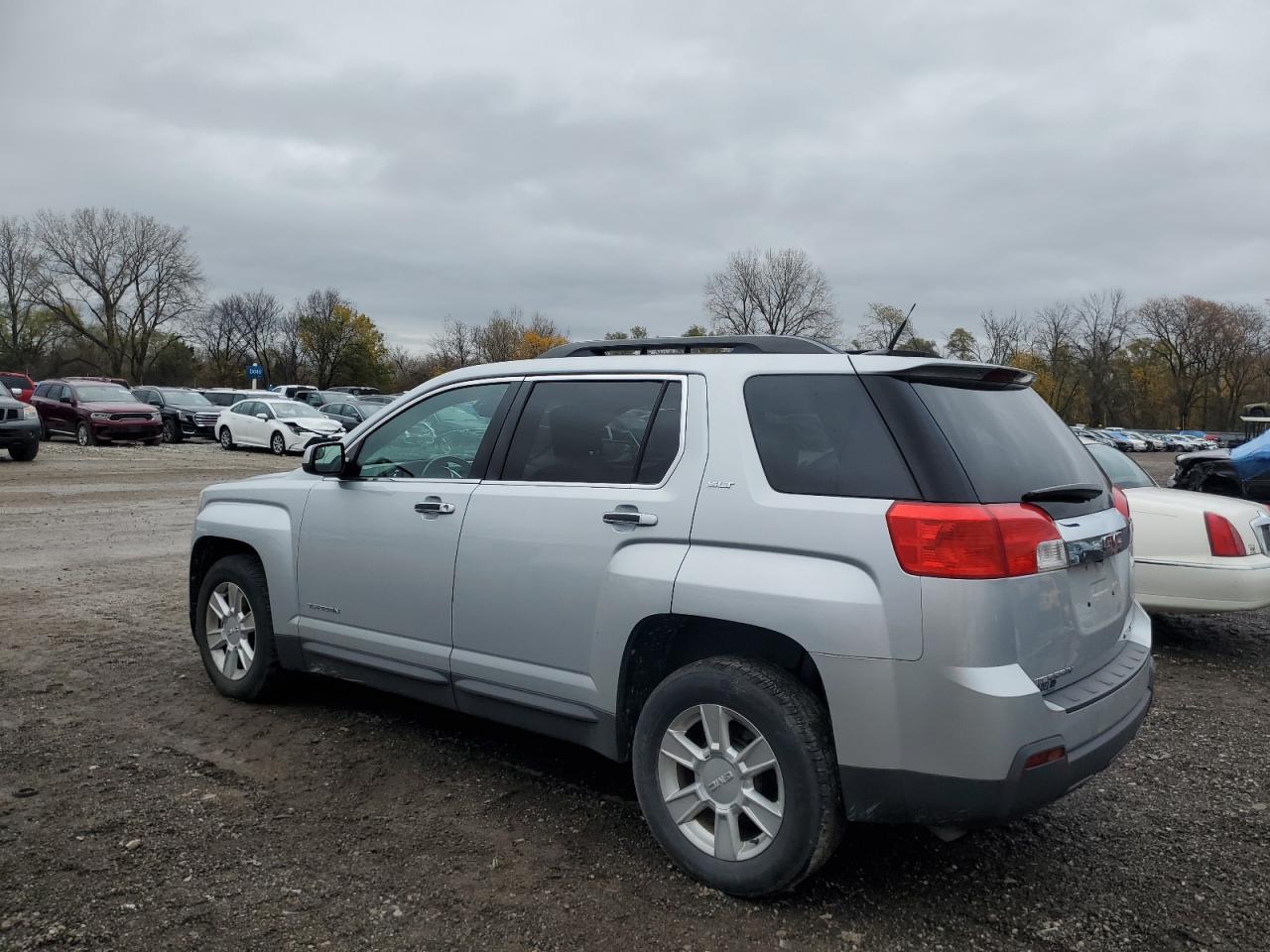 2012 GMC Terrain VIN 2GKFLVEK9C6221945 Copart auction photo, side / rear end damage thumbnail 2