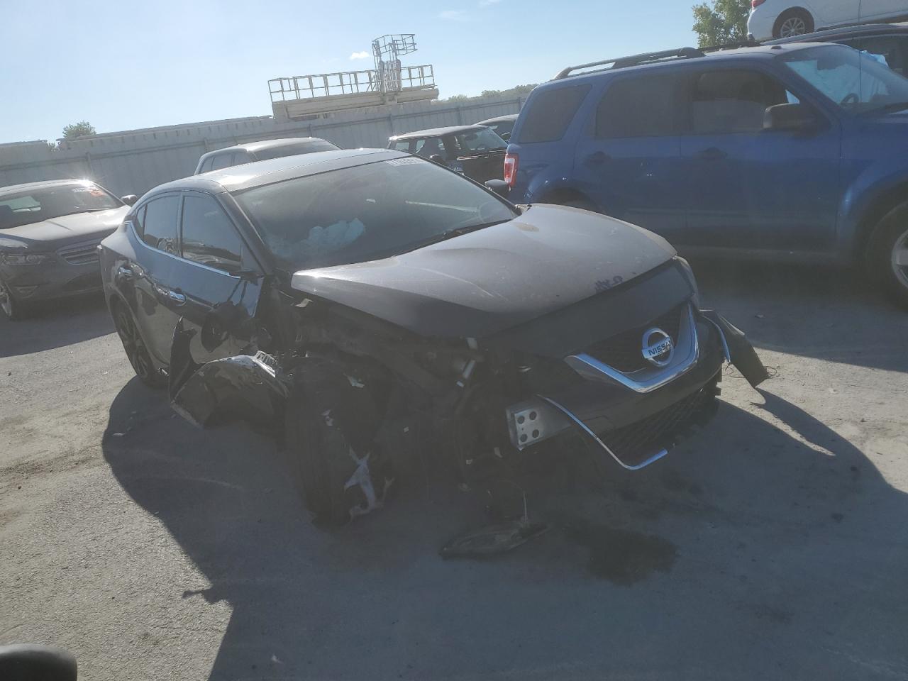 2016 Nissan Maxima VIN 1N4AA6AP1GC430750 Copart auction photo, front end damage thumbnail 4