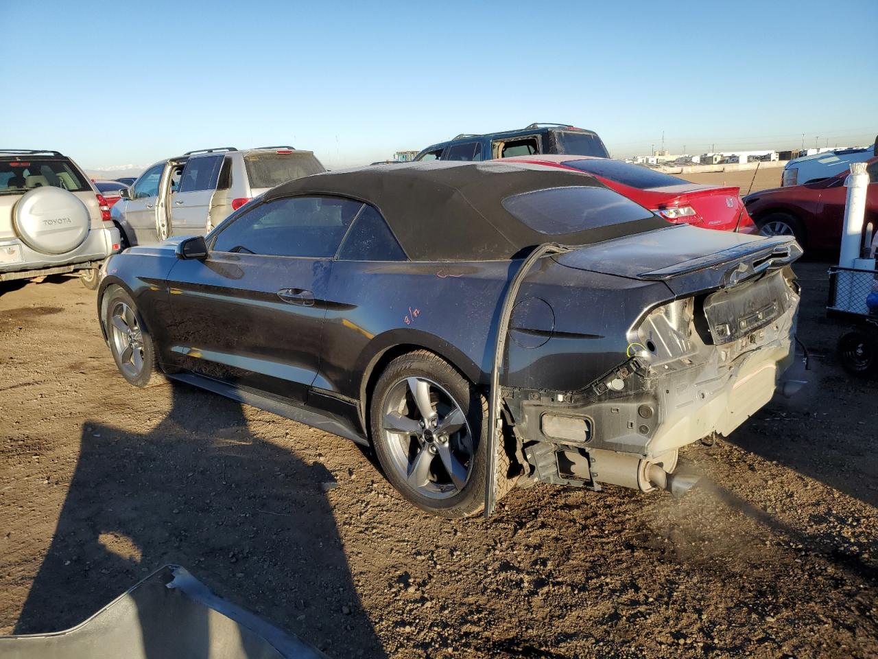 2016 Ford Mustang VIN 1FATP8EM0G5307724 Copart auction photo, rear end damage thumbnail 2