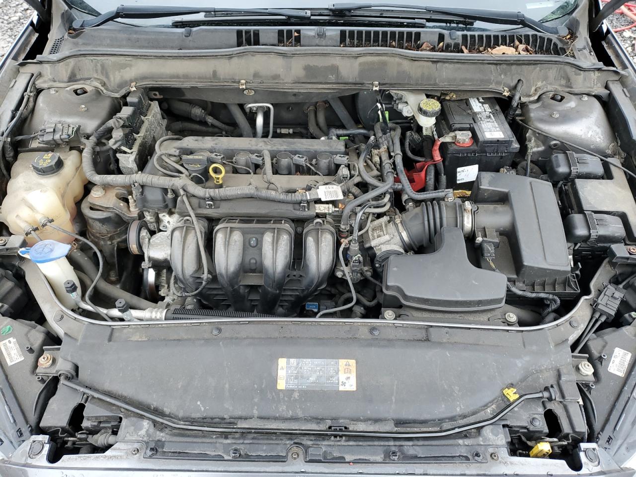 2013 Ford Fusion VIN 3FA6P0H75DR109668 Copart auction photo, rear end damage thumbnail 11