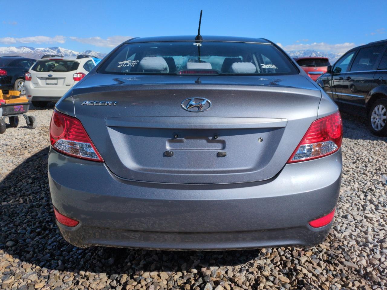 2013 Hyundai Accent VIN KMHCT4AE8DU554953 Copart auction photo, front end damage thumbnail 6